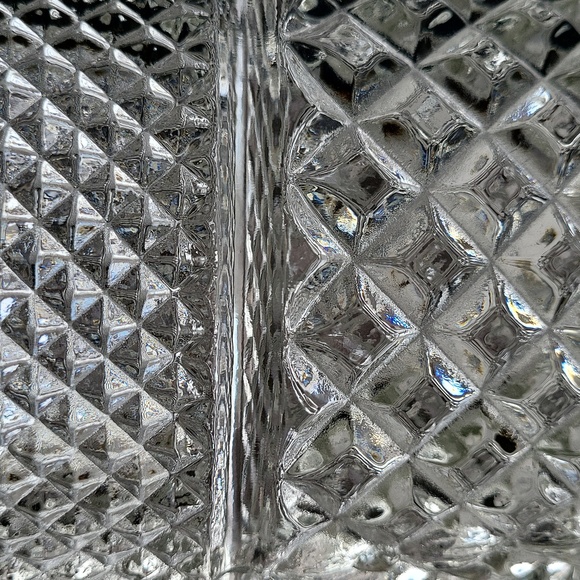 VINTAGE Large Cut Glass Pitcher - Picture 2 of 5